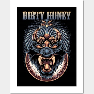 DIRTY HONEY BAND Posters and Art